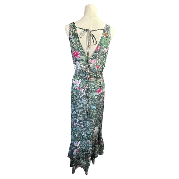 H&M Conscious Collection Floral Maxi Dress Size: 6 - Picture 3 of 5